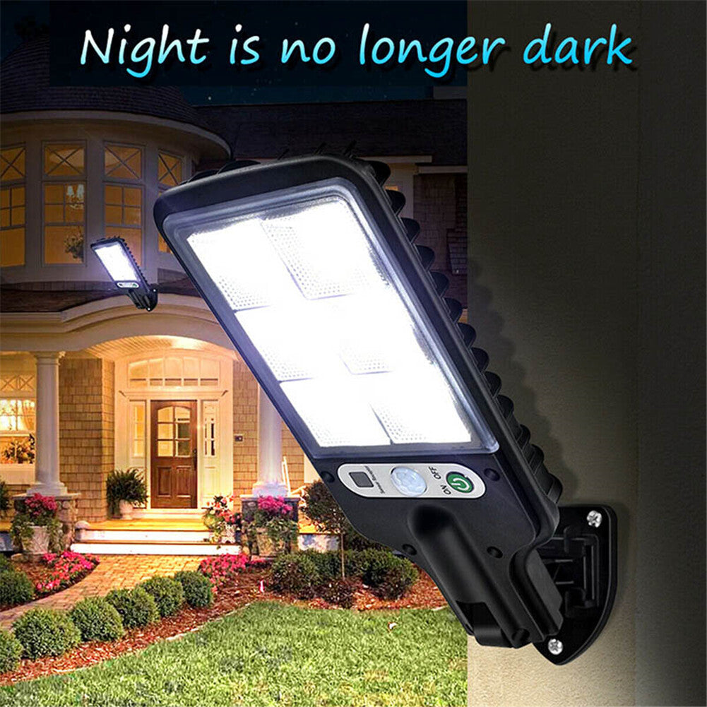 9000W Solar Security Lights Outdoor LED PIR Motion Sensor Flood Garden Light