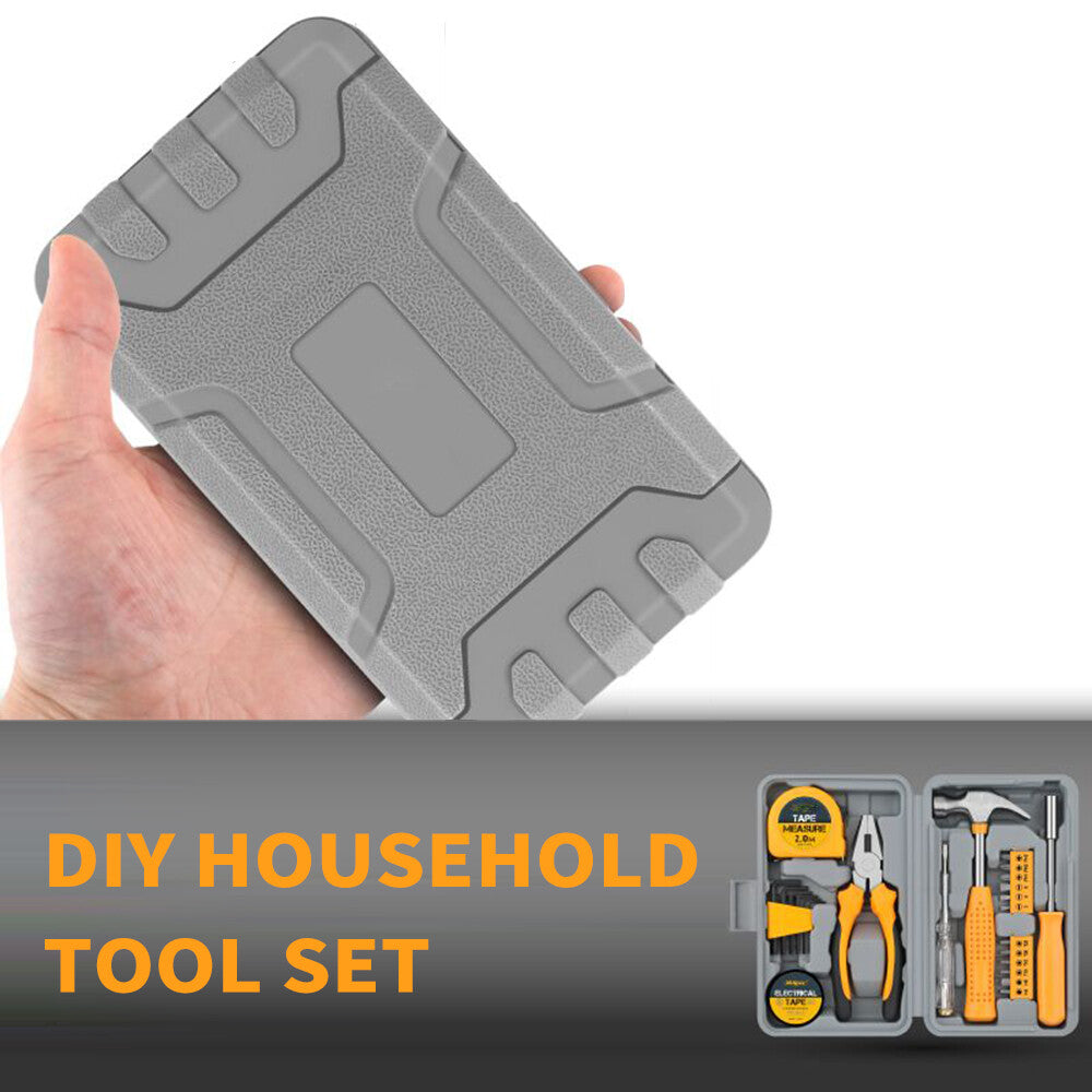24 PCS Household DIY Tool Kit for Women, Tool Box Set of Starter Basic S8W2
