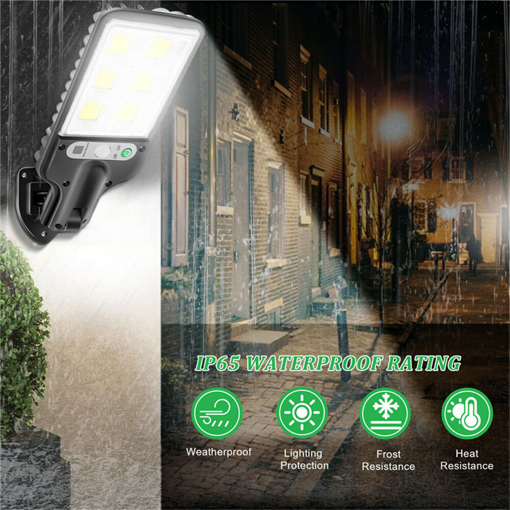 9000W Solar Security Lights Outdoor LED PIR Motion Sensor Flood Garden Light