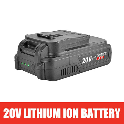 20V Cordless Air Compressor Car Tyre Inflator W/Digital Pressure Gauge LED Light