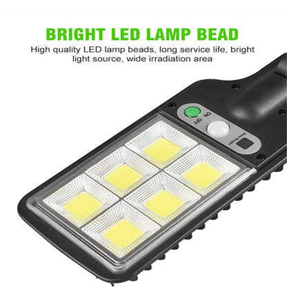 9000W Solar Security Lights Outdoor LED PIR Motion Sensor Flood Garden Light